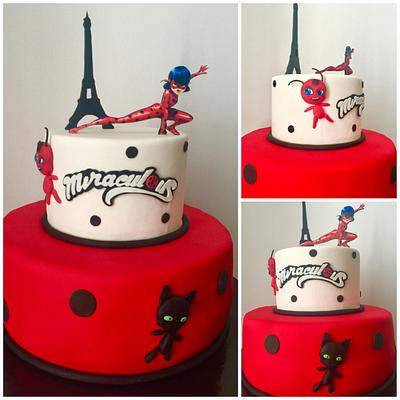 Ladybug  - Cake by Dolce Follia-cake design (Suzy)
