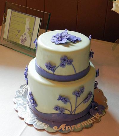 Bridal Shower Cake - Cake by Karen
