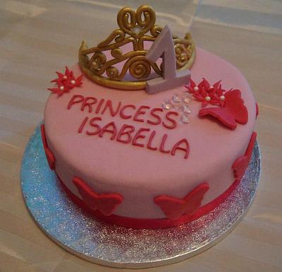 1st Birthday Princess cake - Cake by Chrissy_Cakes_UK