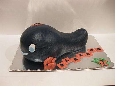 3D Whale - Cake by Joanne
