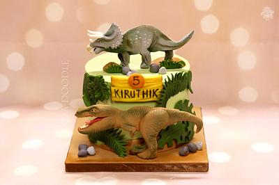 The Jurassic World - Cake by Nimitha Moideen