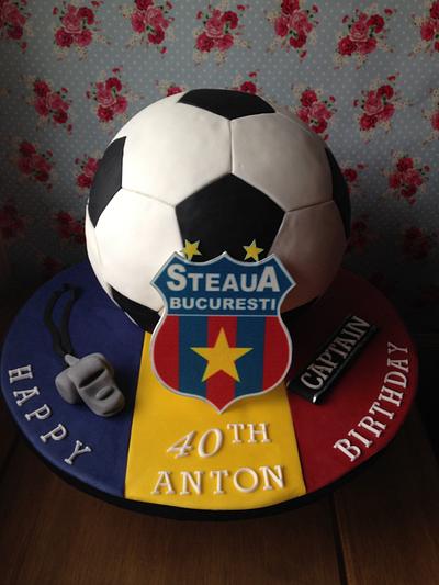 Captain of the football team  - Cake by Gemma Deal