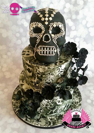 Sugar Skull Bakers 2015 Collaboration - Cake by Cakes ROCK!!!  