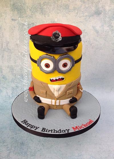 Minion - Military Police Officer - Cake by The Crafty Kitchen - Sarah Garland