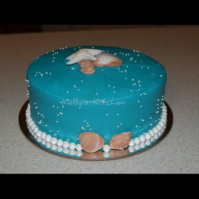 Mini Beach themed cake - Cake by Kelly Stevens