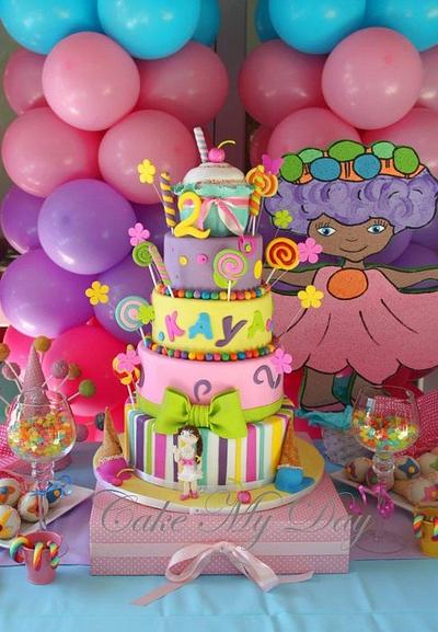 Colorful candy party - Cake by Cake My Day