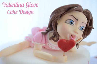 Love Girl - Cake by Valentina Giove 