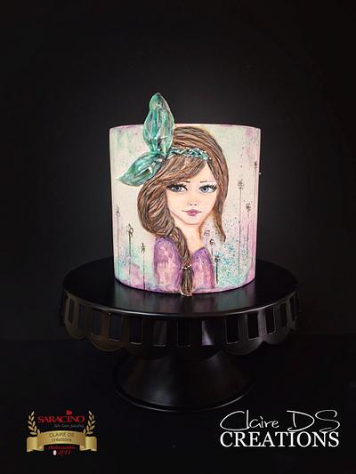 Spring girl - Cake by Claire DS CREATIONS