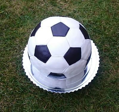 Football Cake - Cake by AndyCake