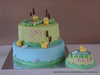 Cute ducks cake - Cake by Louise