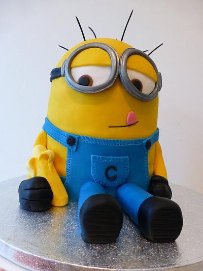 Despicable Me Minion Cake - Cake by CarrieCustomCake