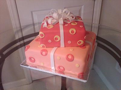 Present Cake - Cake by Kimberly Cerimele