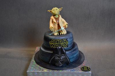 Star Wars - Cake by JarkaSipkova