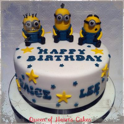 Minions Birthday Cake - Cake by Queen of Hearts Cakes
