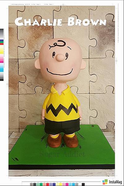 Charlie Brown  - Cake by Sugar Addict by Alexandra Alifakioti