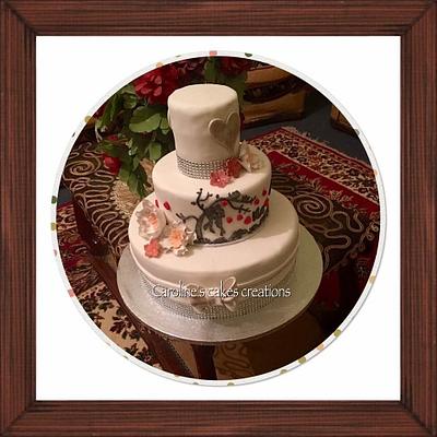 wedding cake - Cake by caroline