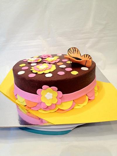 Butterfly - Cake by Dawn Henderson