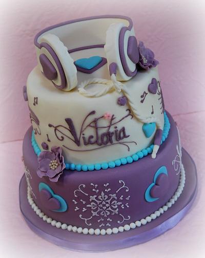 Violetta cake - Cake by dolcementebeky