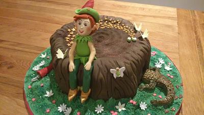 Peter Pan Fantasy Birthday - Cake by Lucy at Bedlington Bakery 