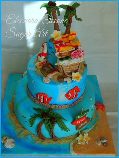 Tenerife beach cake!!! - Cake by Eleonora Ciccone