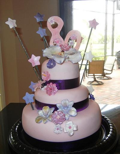 ORCHIDS GALORE - Cake by Fun Fiesta Cakes  