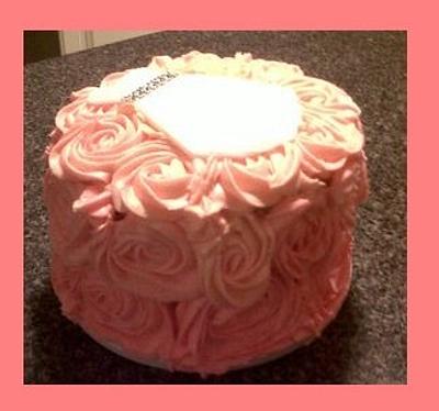 Bridal rose cake - Cake by Yum Cakes and Treats