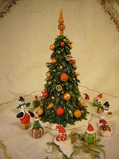 Christmas - Cake by Bożena