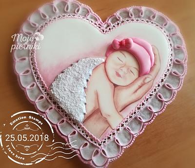A little girl - Irminka - Cake by Ewa Kiszowara
