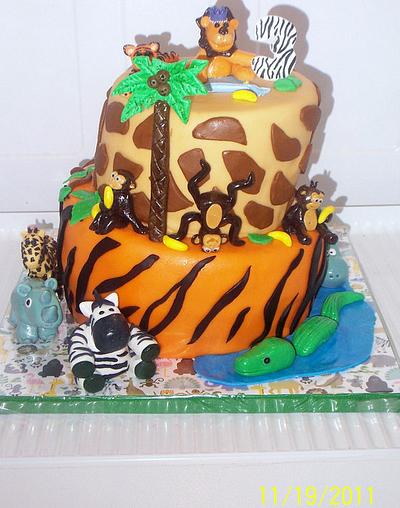  Grandson's Jungle Cake - Cake by Cat