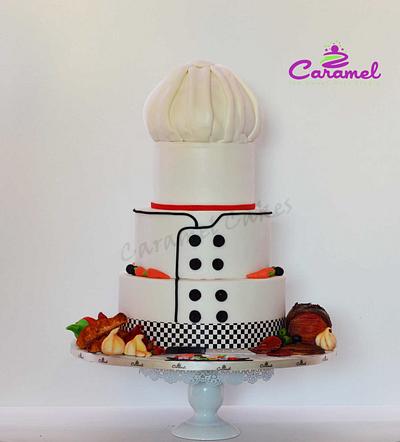 Chef  Cake - Cake by Caramel Doha