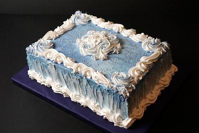 Deep blue - Cake by Dragana