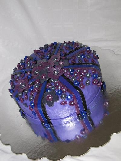 Purple Bliss - Cake by Tiffany Palmer