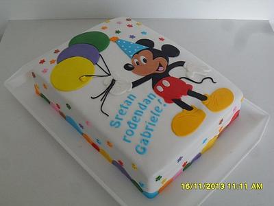 Mickey - Cake by irena11