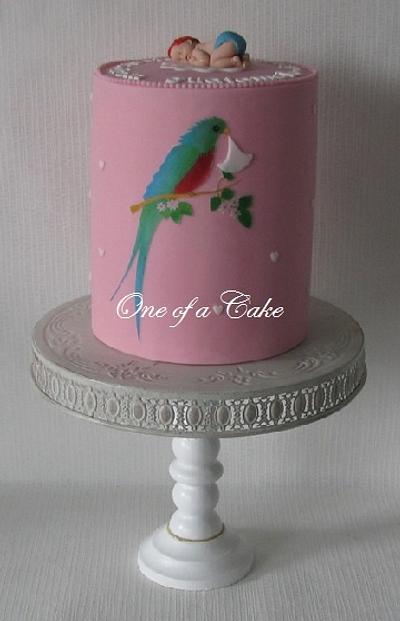 My very first (BabyShower)Double Barrel - Cake by Siena