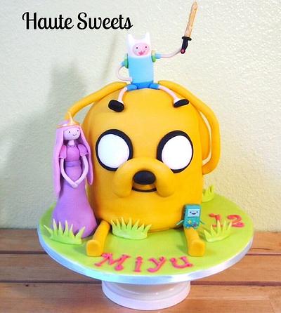 Adventure Time birthday cake - Cake by Hiromi Greer