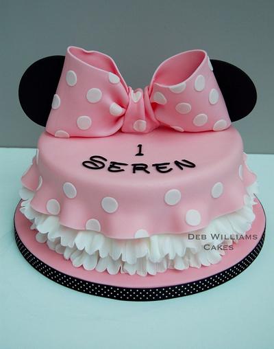 Minnie Mouse birthday cake - Cake by Deb Williams Cakes