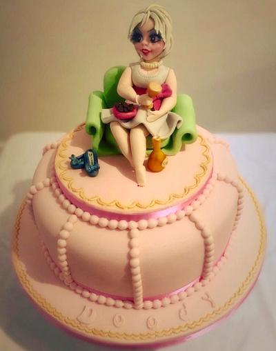 Glam Lady! - Cake by Ele Lancaster