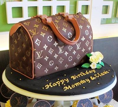 Just another LV cake - Decorated Cake by Akademia - CakesDecor