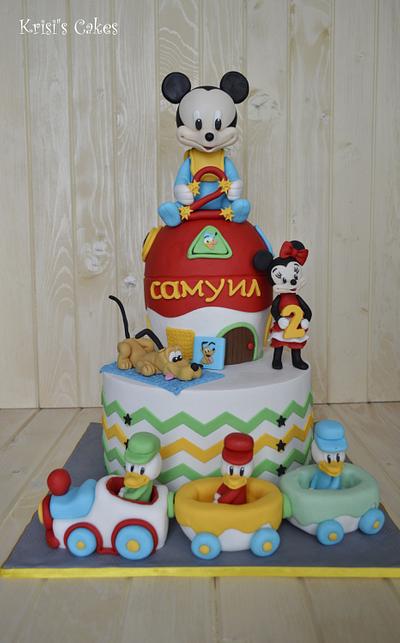 Cake Mickey mouse and friends - Cake by KRISICAKES