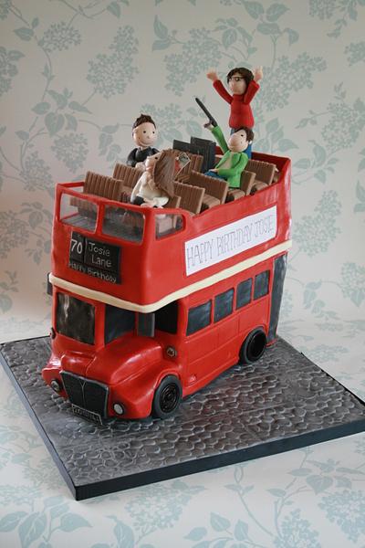 London Bus - Cake by Alison Lee