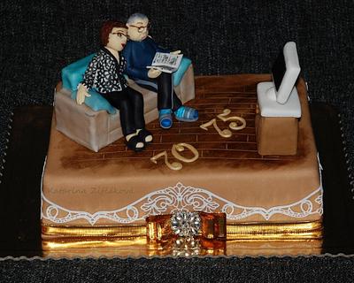 grand parents - Cake by katarina139