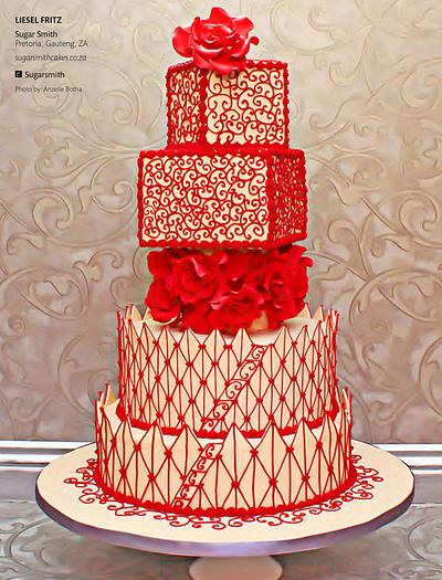 Valentino inspired Cake  - Cake by liesel