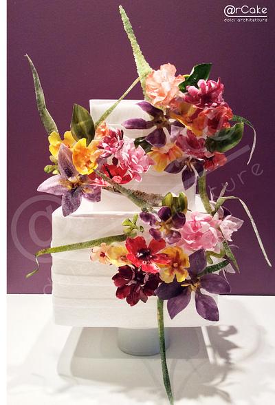 bouquet of flowers - Cake by maria antonietta motta - arcake -
