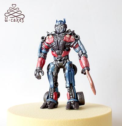 Transformer Optimus - Cake by Olga Ugay