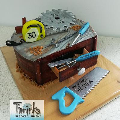 for carpenters - Cake by Timinka