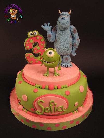 Monsters - Cake by Sheila Laura Gallo