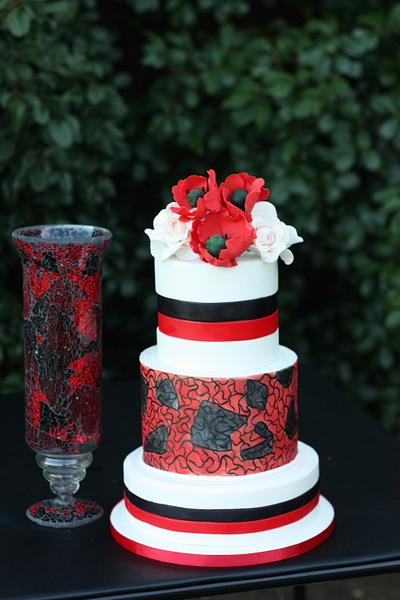 Poppy flowers - Cake by Monica Florea