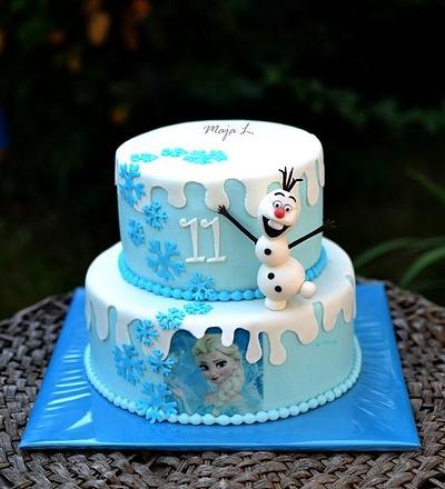 Cake "Frozen" - Cake by majalaska