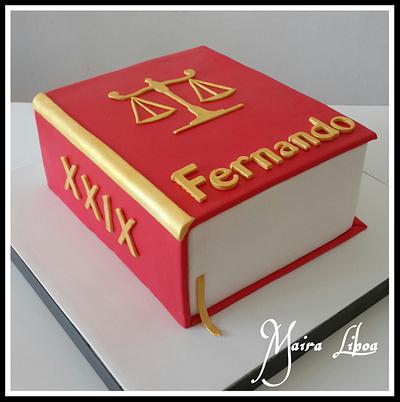 Book cake - Cake by Maira Liboa