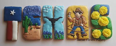 Animated Texas - Cake by Shannon @ Kitchen Witch Chronicles 